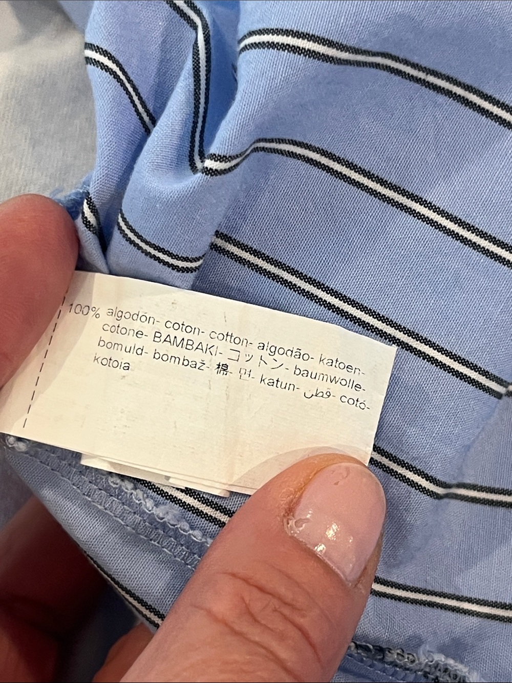 Zara Mixed Media Shirt - Picture 9 of 9
